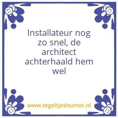 Tegeltje: Werk