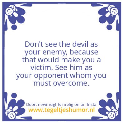 Tegeltje: As within as without.