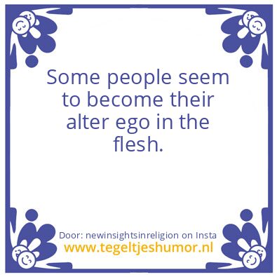 Tegeltje: Some people..