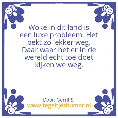 Tegeltje: Ik ben Gerrit.