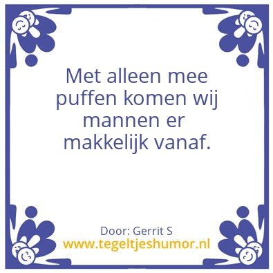 Tegeltje: Ik ben Gerrit