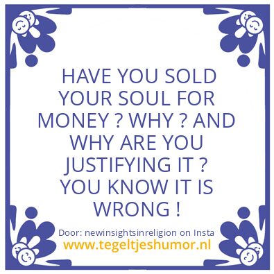 Tegeltje: I’ll spill the beans for you !