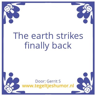 Tegeltje: Ik ben Gerrit