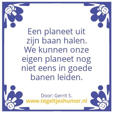 Tegeltje: Ik ben Gerrit.
