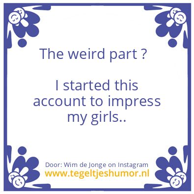 Tegeltje: my girls..