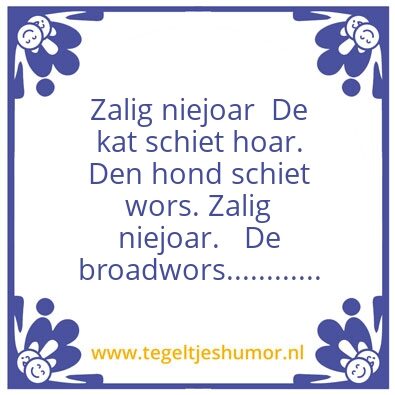 Tegeltje: 2018
