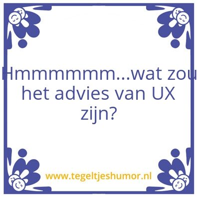 Tegeltje: Hmmmm..