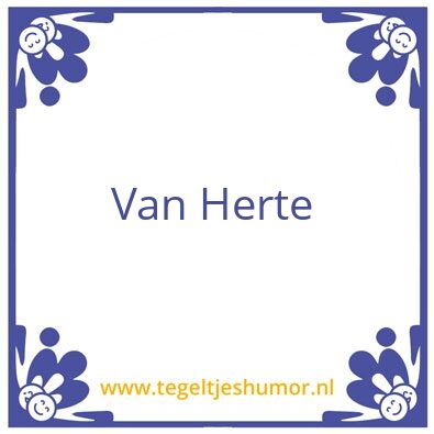 Tegeltje: verjaardag
