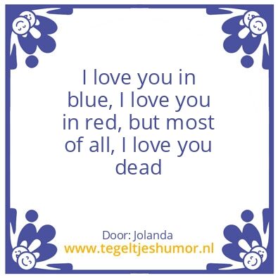 Tegeltje: spreuk