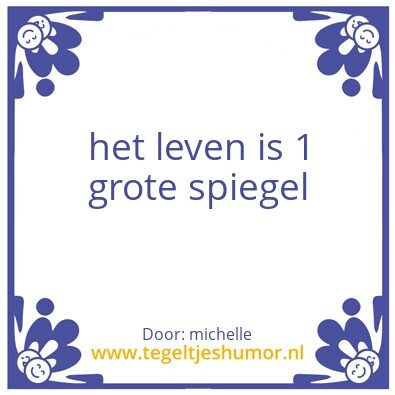 Tegeltje: Michelle