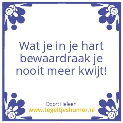 Tegeltje: Liefde
