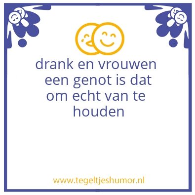 Tegeltje: houden van