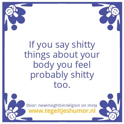 Tegeltje: I did  what ???