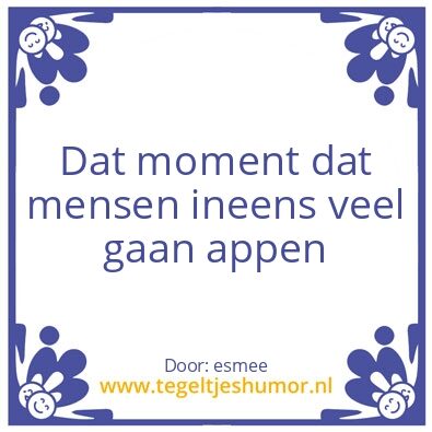 Tegeltje: WhatsApp