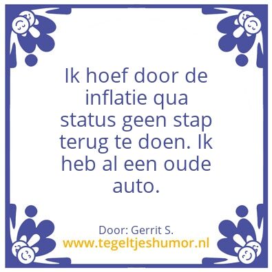 Tegeltje: Ik ben Gerrit.