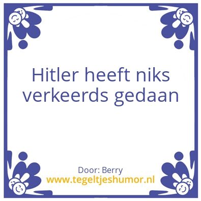 Tegeltje: hallo