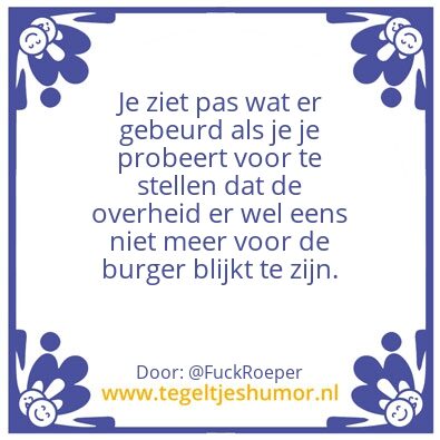 Tegeltje: FuckRoeper