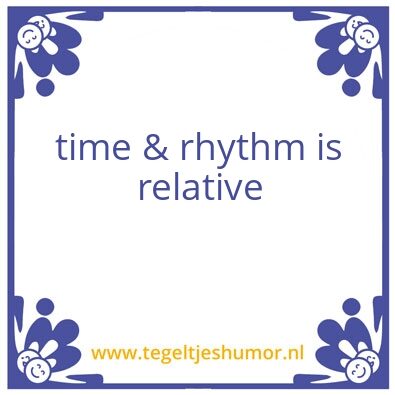 Tegeltje: Tijd