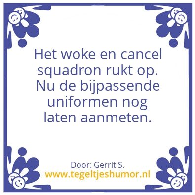 Tegeltje: Ik ben Gerrit.