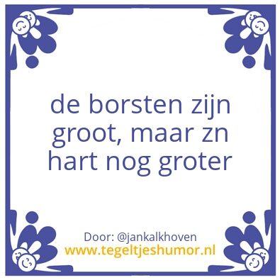 Tegeltje: Ja