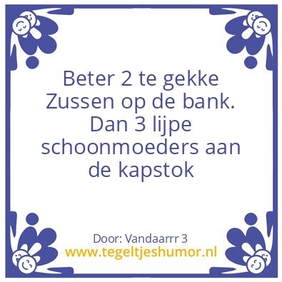 Tegeltje: Vadaarrr 3