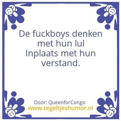 Tegeltje: Geen liefde dat blind maak