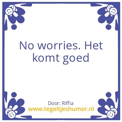 Tegeltje: Riffia