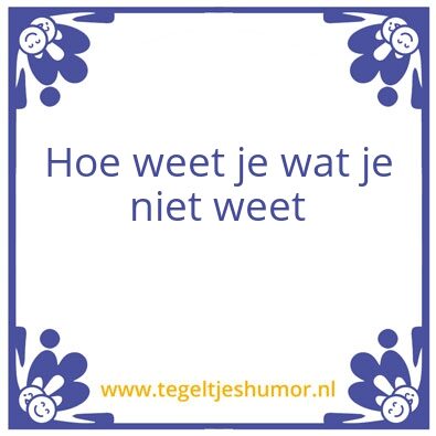 Tegeltje: Regio