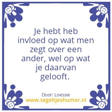 Tegeltje: Geloven