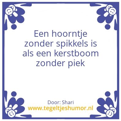 Tegeltje: IJsje