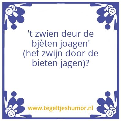 Tegeltje: Zeven
