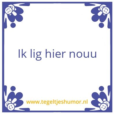 Tegeltje: Mc