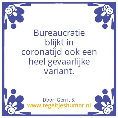 Tegeltje: Ik ben Gerrit.