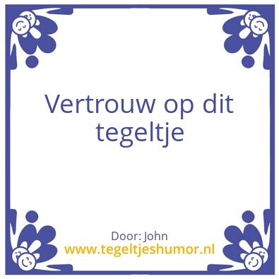 Tegeltje: Spreuken