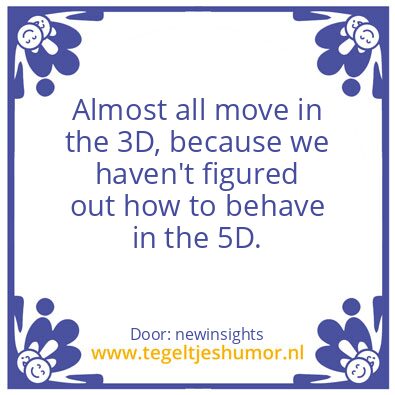 Tegeltje: “5D”
