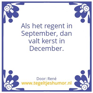 Tegeltje: Herfst