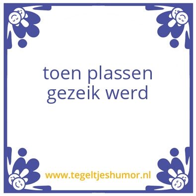 Tegeltje: spreuk