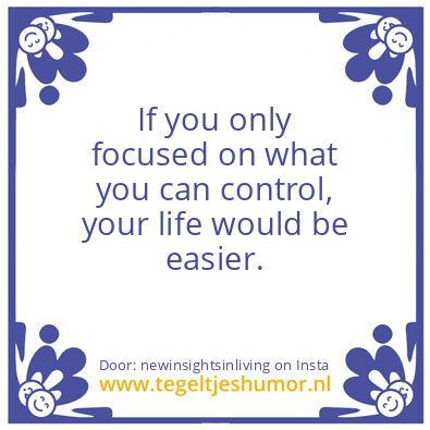 Tegeltje: “More Zen.”