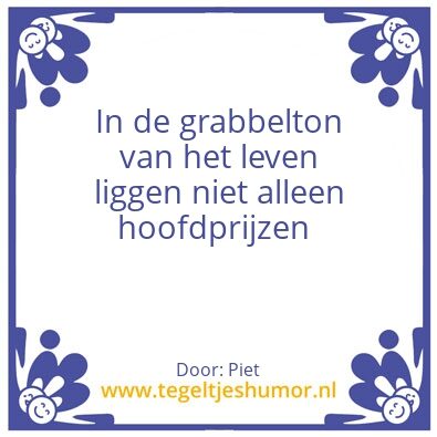 Tegeltje: P