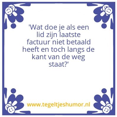 Tegeltje: ANWB