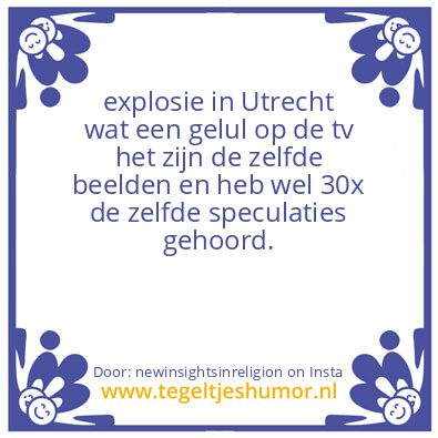 Tegeltje: explosie