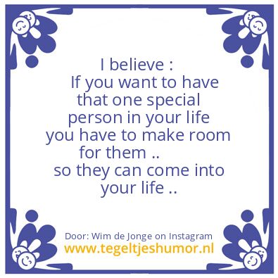 Tegeltje: Remember !