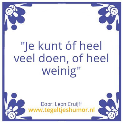 Tegeltje: Leon