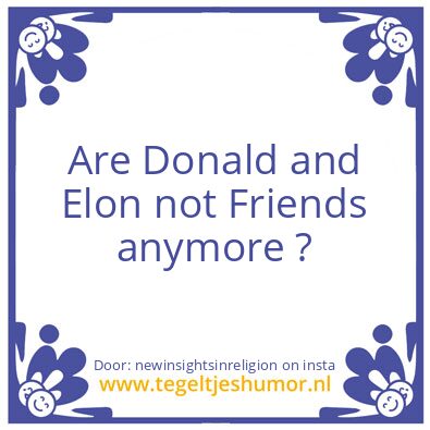 Tegeltje: You did not got sucked in ..