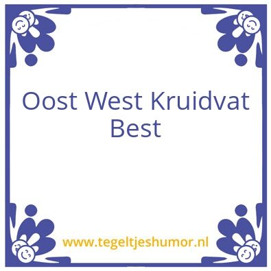 Tegeltje: Terug 1