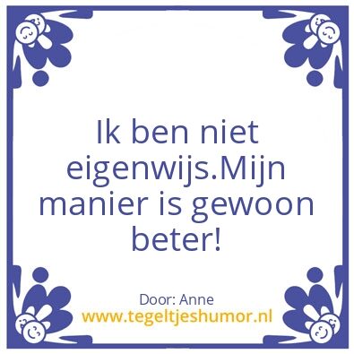 Tegeltje: .
