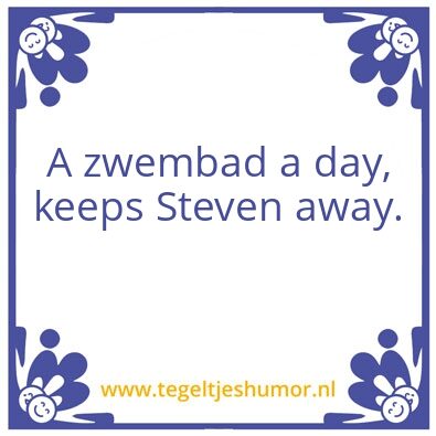 Tegeltje: SD