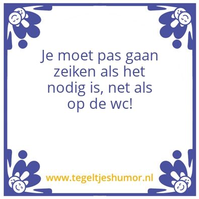 Tegeltje: Inkoop