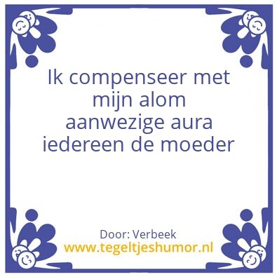 Tegeltje: Moeder