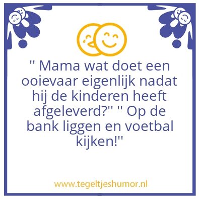 Tegeltje: Ooievaar